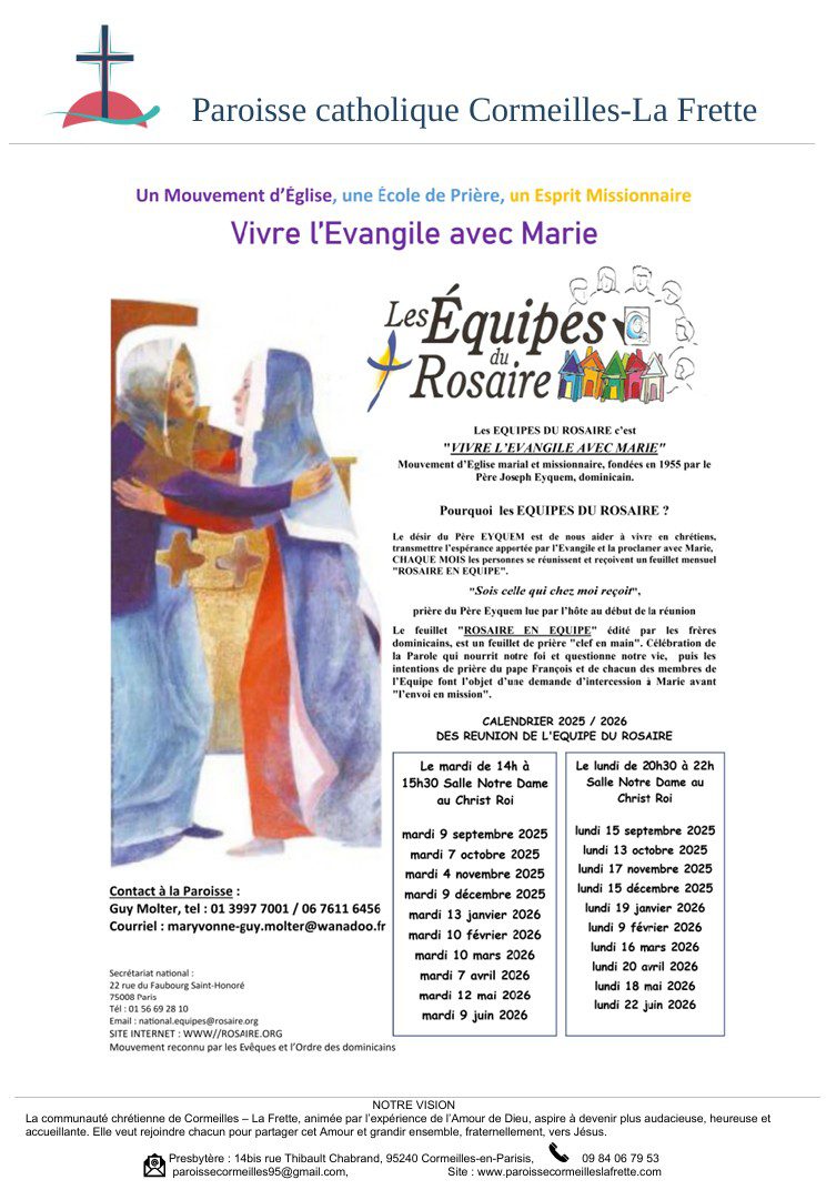 Flyer Rosaire